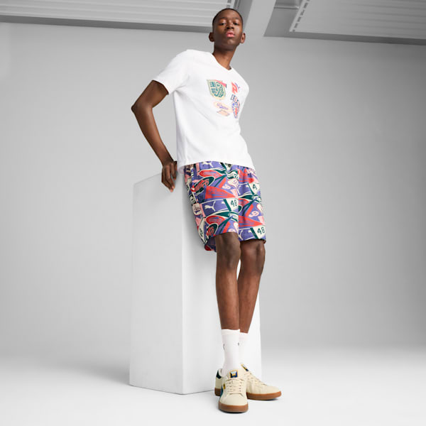 Image of Men's T-Shirt PUMA WARDROBE ESS SPORTS LEGACY Front Graphic Tee
